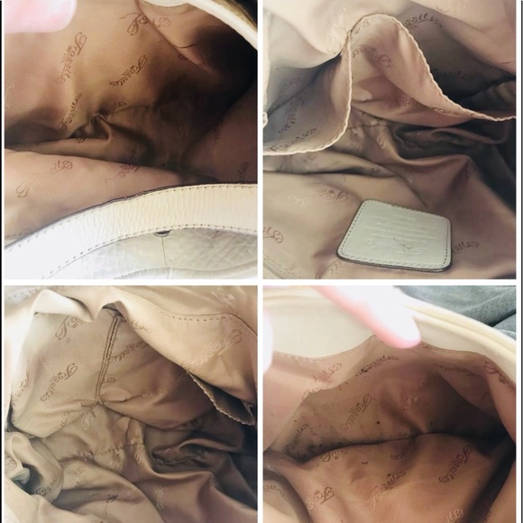 Fossil | Beige Leather Hobo Shoulder Purse Bag - Picture 8 of 8